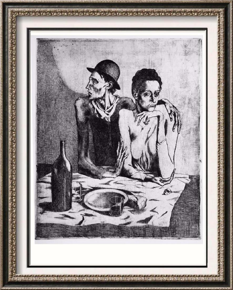 Pablo Picasso 'After' The Frugal Repast c. 1904 Fine (1 of 2)
