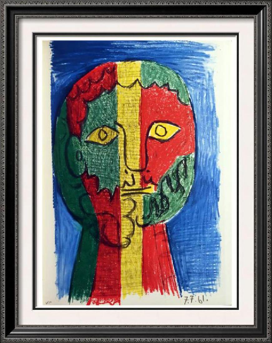 Pablo Picasso Double Sided Black & White & Full Color (1 of 4)