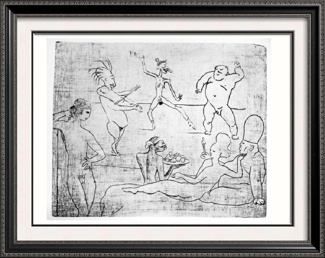 Pablo Picasso 'After'  The Dance c. 1905 Fine Art Print (1 of 2)