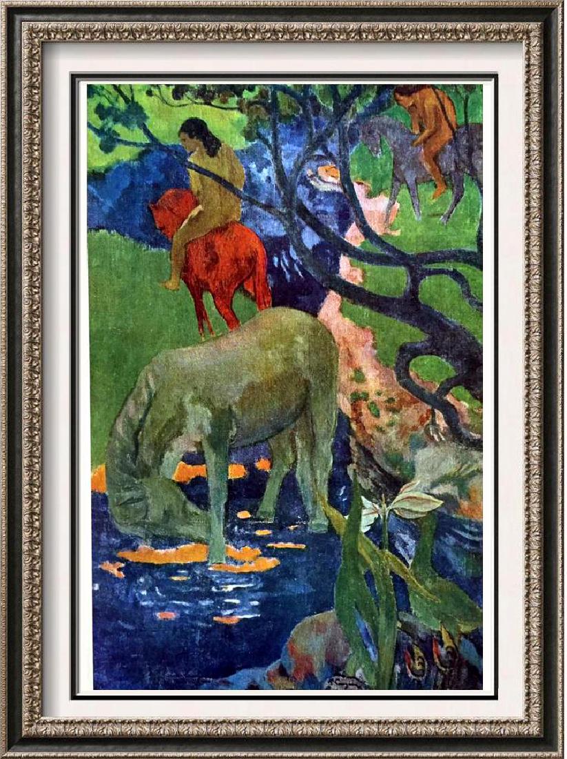 Gauguin, Paul Le Cheval Blanc c.1898 Fine Art Print (1 of 2)