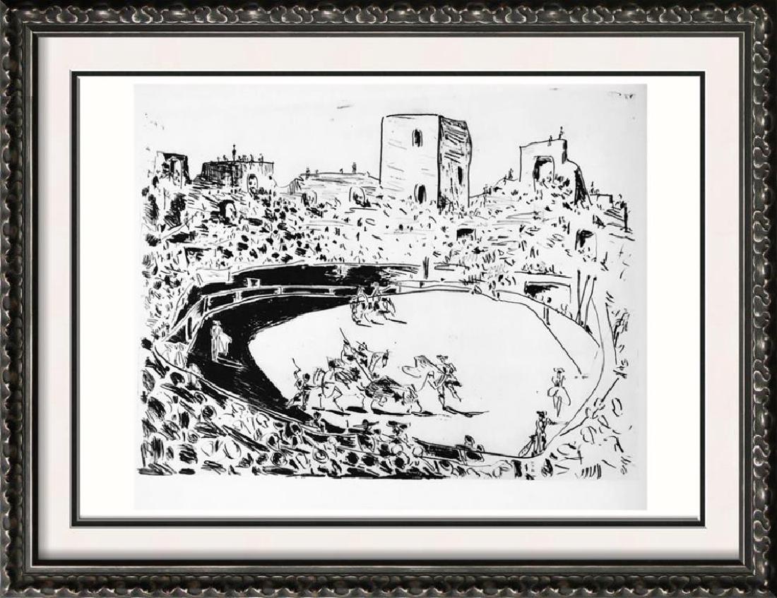 Pablo Picasso 'After'  Bullfighting Scene c. 1951 Fine (1 of 2)