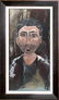 Poker Face Male Original Painting on Canvas Janier - 3