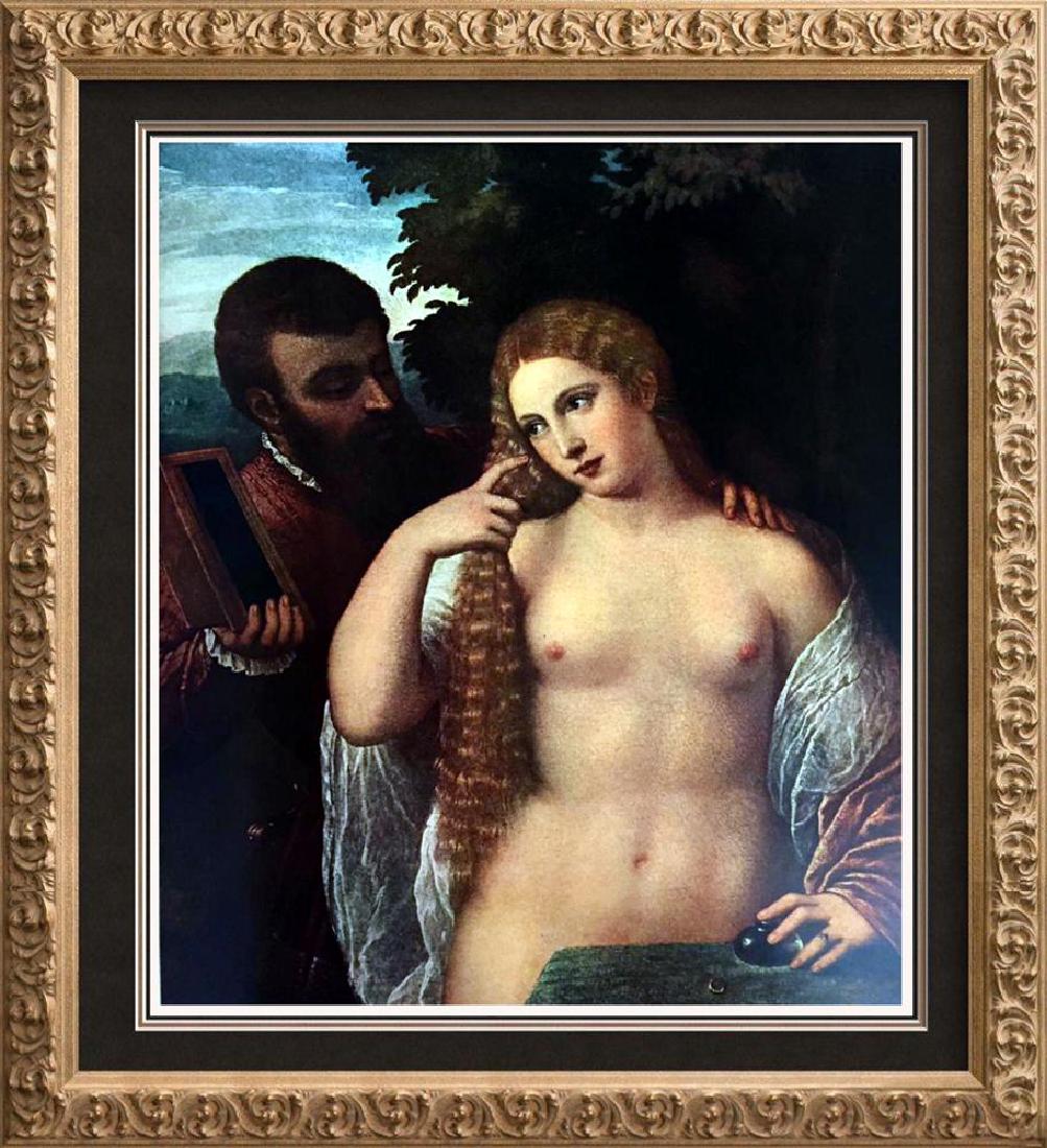 Titian, Tiziano Vecellio Allegory c.1520 Fine Art Print (1 of 2)