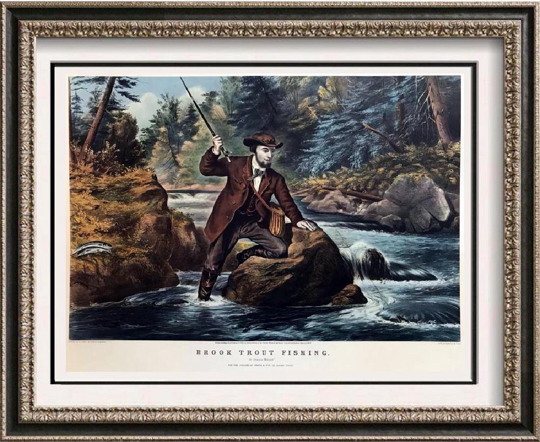 Roy King c.1987 Brook Trout Fishing The Sport Of (1 of 2)