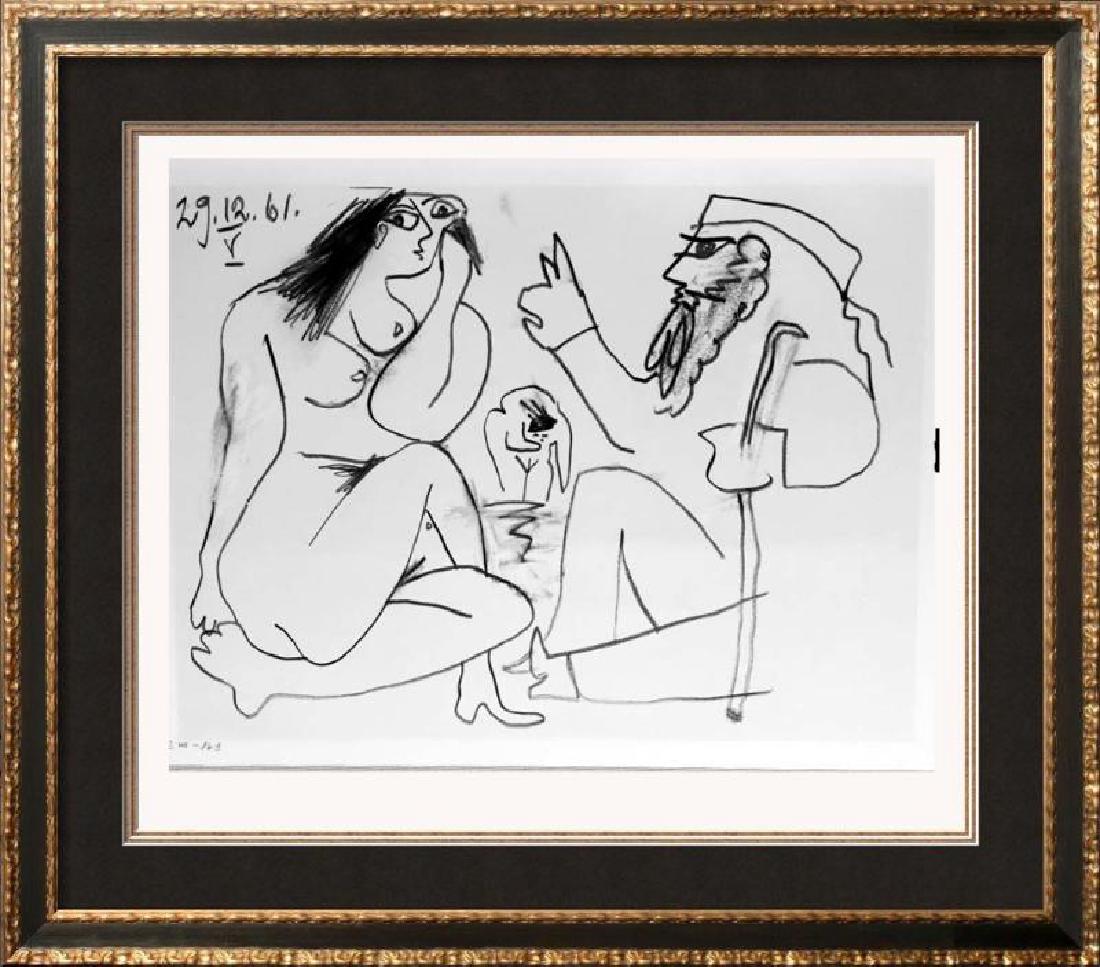 Pablo Picasso Double Sided Black & White Print # (1 of 4)