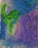 Messiah Marc Chagall Colored Litho Huge Sale Rare - 2