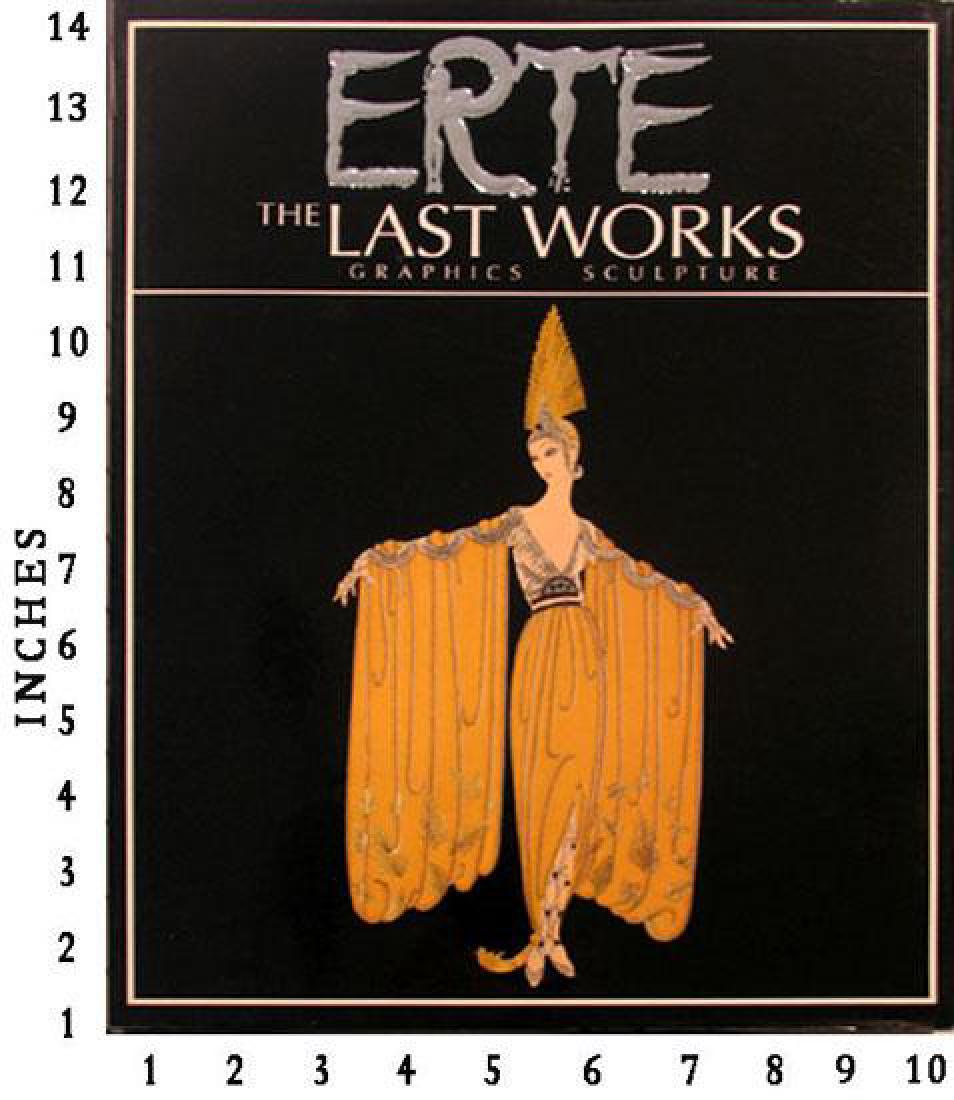 Dealer Liquidating Art Books Erte Last Works Graphics (1 of 1)