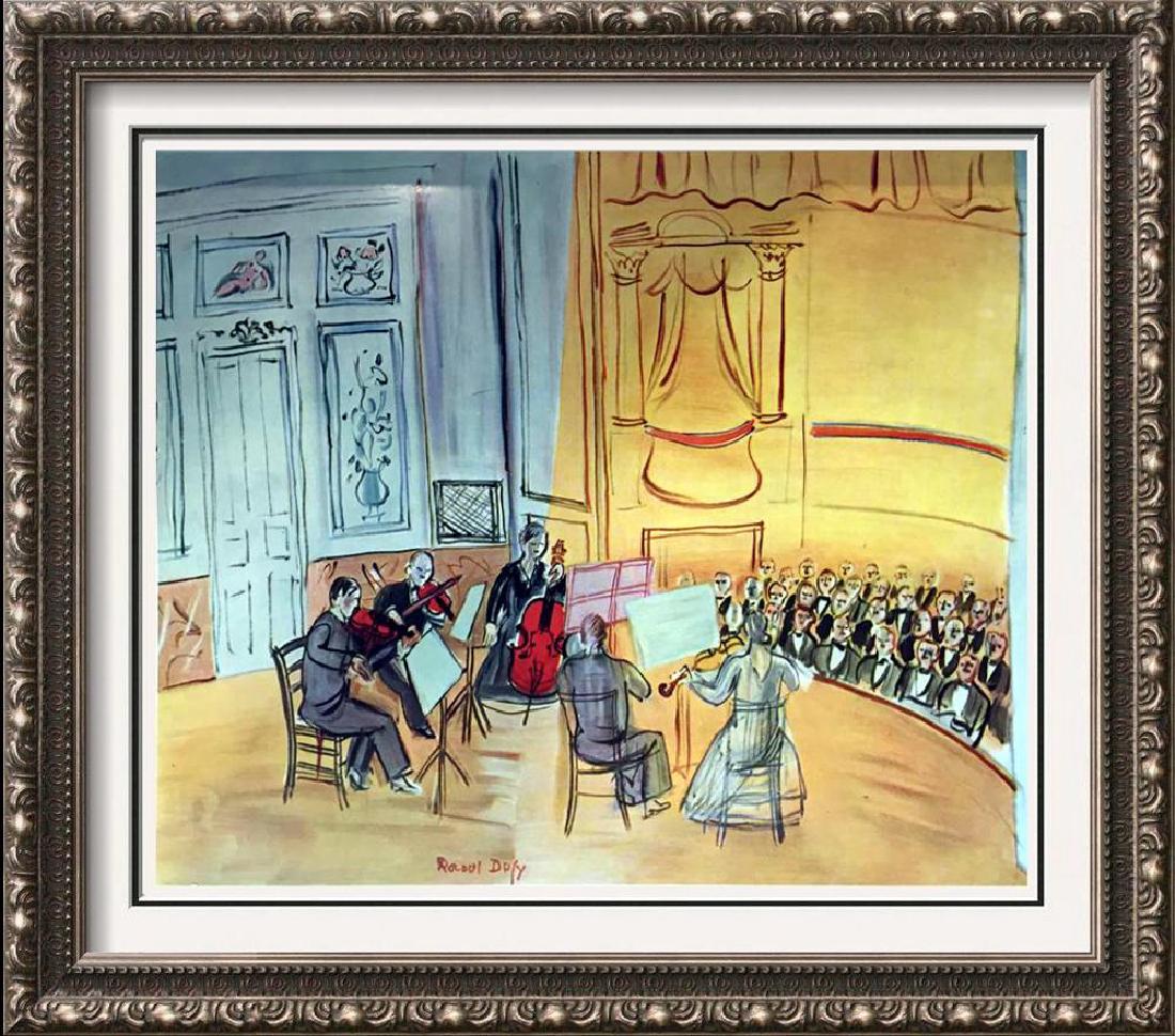 Raoul Dufy Chamber Music c.1948 Fine Art Print Signed (1 of 2)