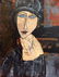 Hat & Necklace Original Painting Janier Signed Canvas - 2