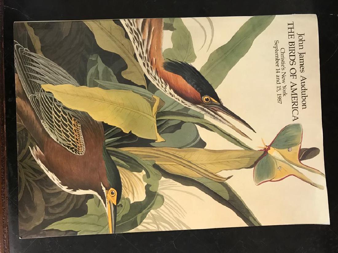 Christie's "John James Audubon The Birds Of America": Christie's "John James Audubon The Birds Of America" | Sale # 6438 | Location: N | Date of Sale: 9.14.1987 | Pages: 253 | Lots in Sale: 435 | Catalog Images: Colored & Black & White | Results Sheet In