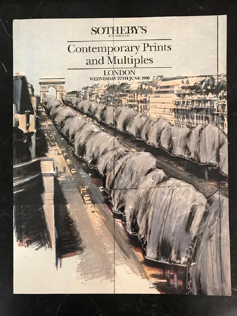 Sotheby's "Contemporary Prints & Multiples": Sotheby's "Contemporary Prints & Multiples" | Sale # 1784 | Location: L | Date of Sale: 6.27.1990 | Pages: 219 | Lots in Sale: 1040 | Catalog Images: Colored & Black & White | Results Sheet Included: