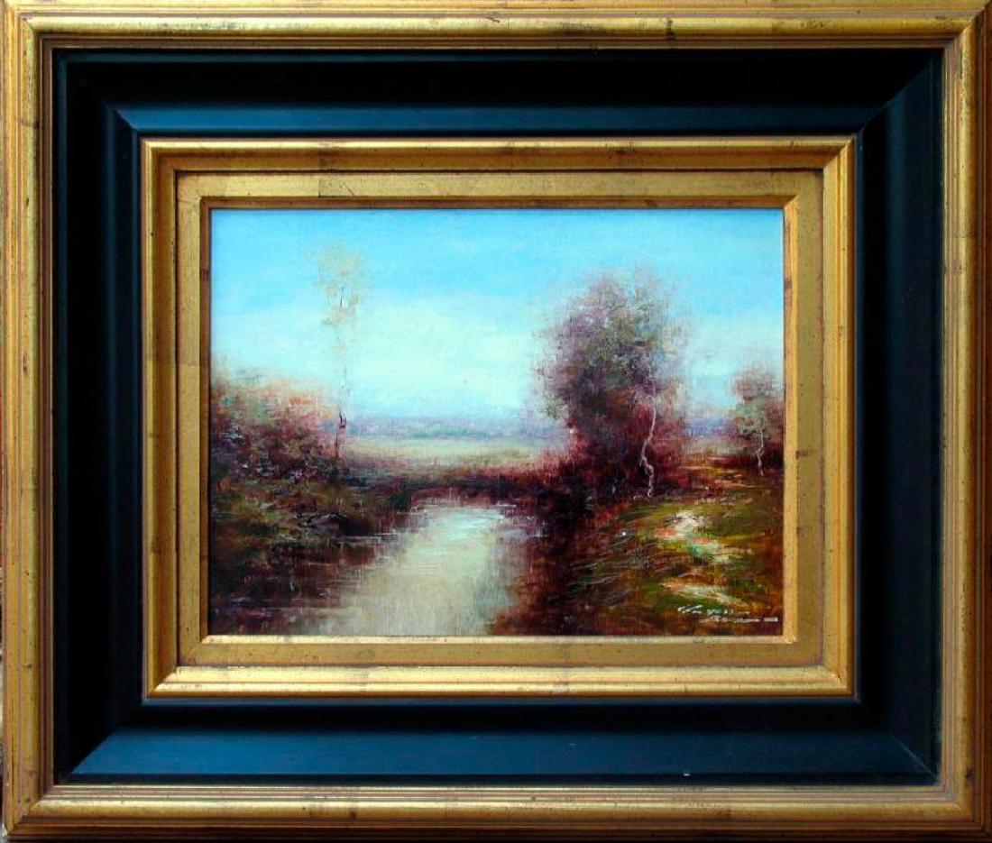 Abstract Original Art Hand Signed RARE DEALER (1 of 2)