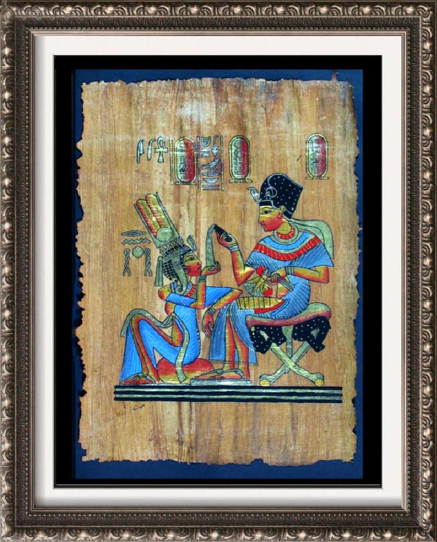 Original Egyptian Art Papyrus Painting Liquidation Sale (1 of 3)