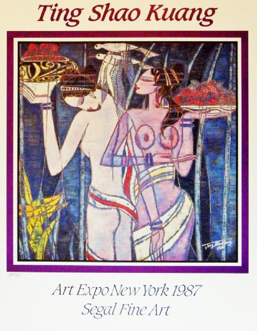 Ting Poster Signed Collectible Figurative Modern (1 of 2)