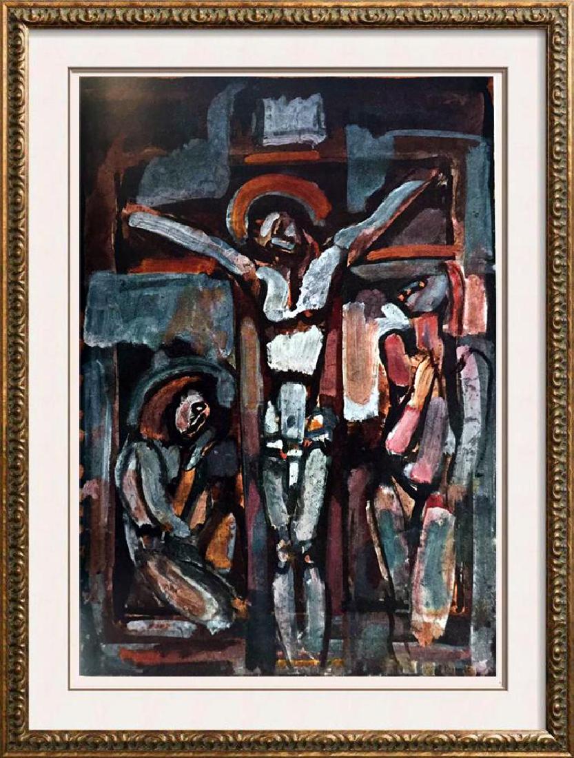 Georges Roualt Crucifixion c.1918 Fine Art Print Signed (1 of 2)