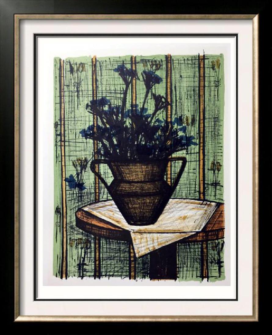 Bernard Buffet Vase of Flowers Full Color Print, (1 of 2)