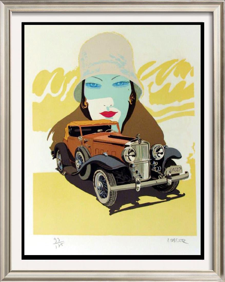 STUTZ ART DECO COLORFUL LIMITED EDITION SIGNED ART (1 of 2)