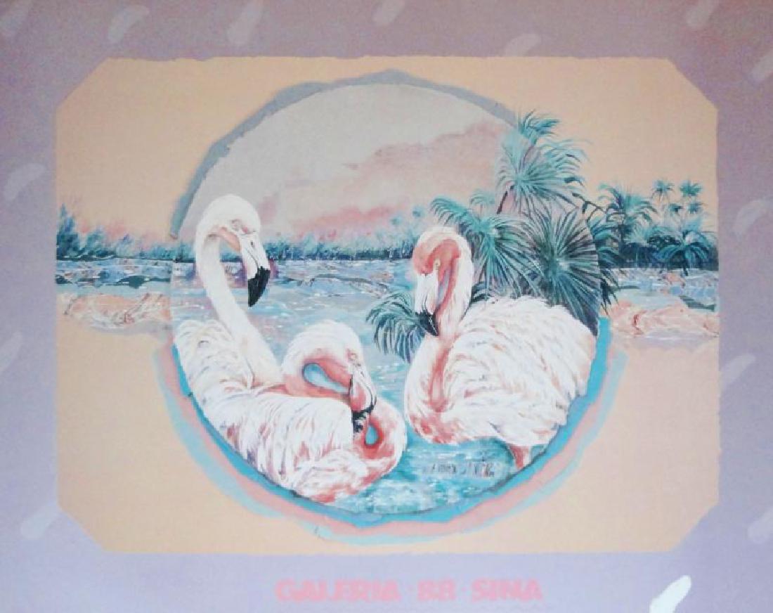 Flamingos Art Print (1 of 2)