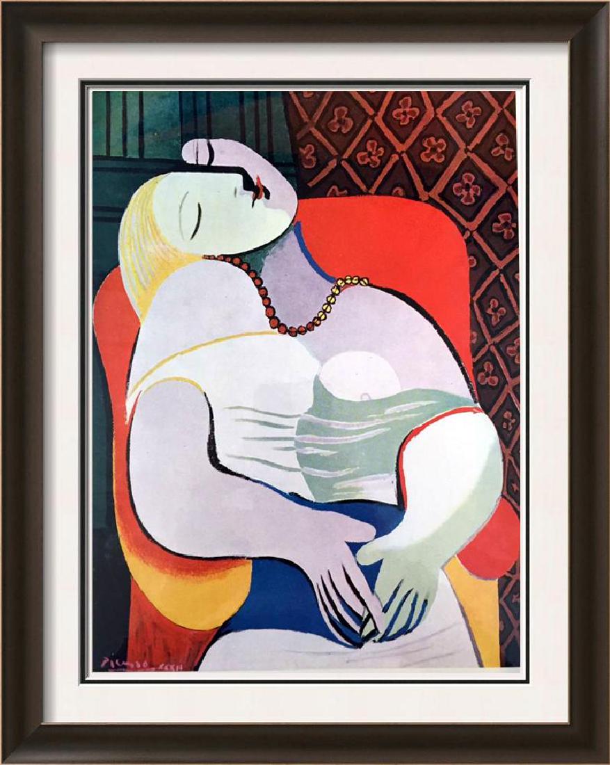 Pablo Picasso Dream c.1932 Fine Art Print Signed in (1 of 2)