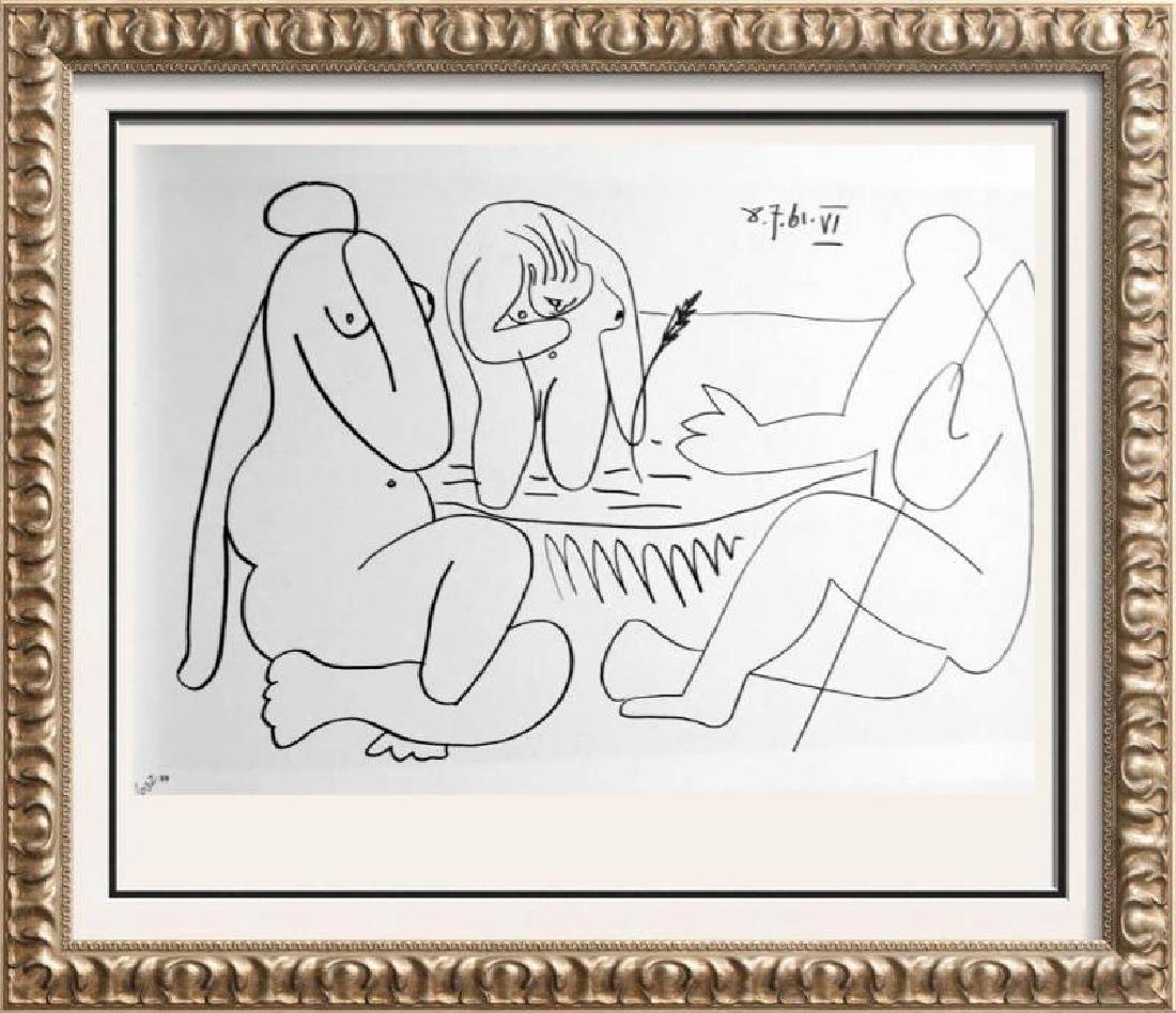 Pablo Picasso Black & White Print # 60289 (1 of 2)