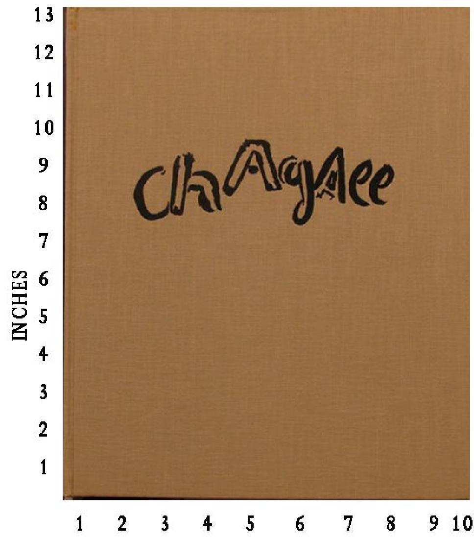Museum Art Books Marc Chagall The Lithographs Of (1 of 1)