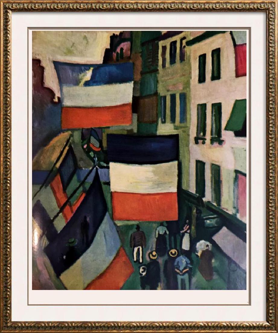 Raoul Dufy Street Decked with Flags c.1906 Fine Art (1 of 2)