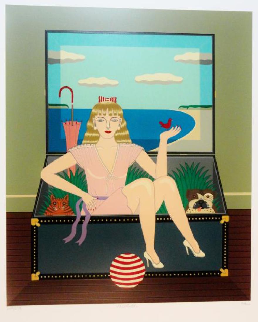 Okumura Art Deco Woman In Trunk Surreal Pop Style Ltd (1 of 2)