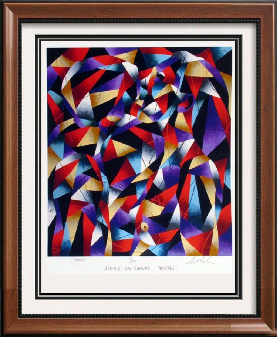 Abstract Modern Art Print Lithograph Sale (1 of 2)