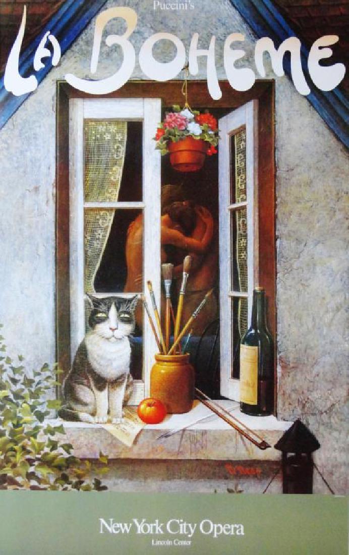 La Boheme NYC Opera Print (1 of 2)