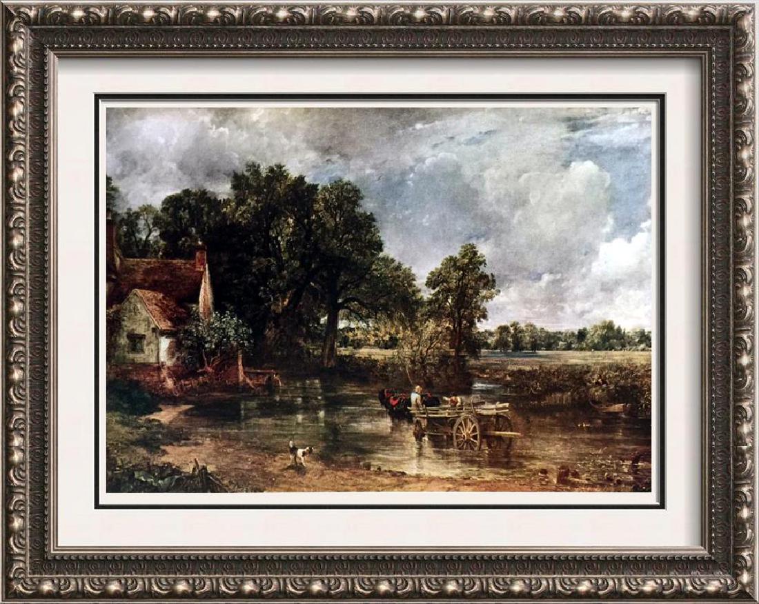Masterpieces of British Painting by John Constable:: Artist Name: British Paintings | Title of Art: (Plate Fourteen) John Constable: The Hay-Wain c.1821 | Medium: Fine Art Print from Museum Artist | Unsigned & Unnumbered | Art Size: Approx 8 x 10 | Offe