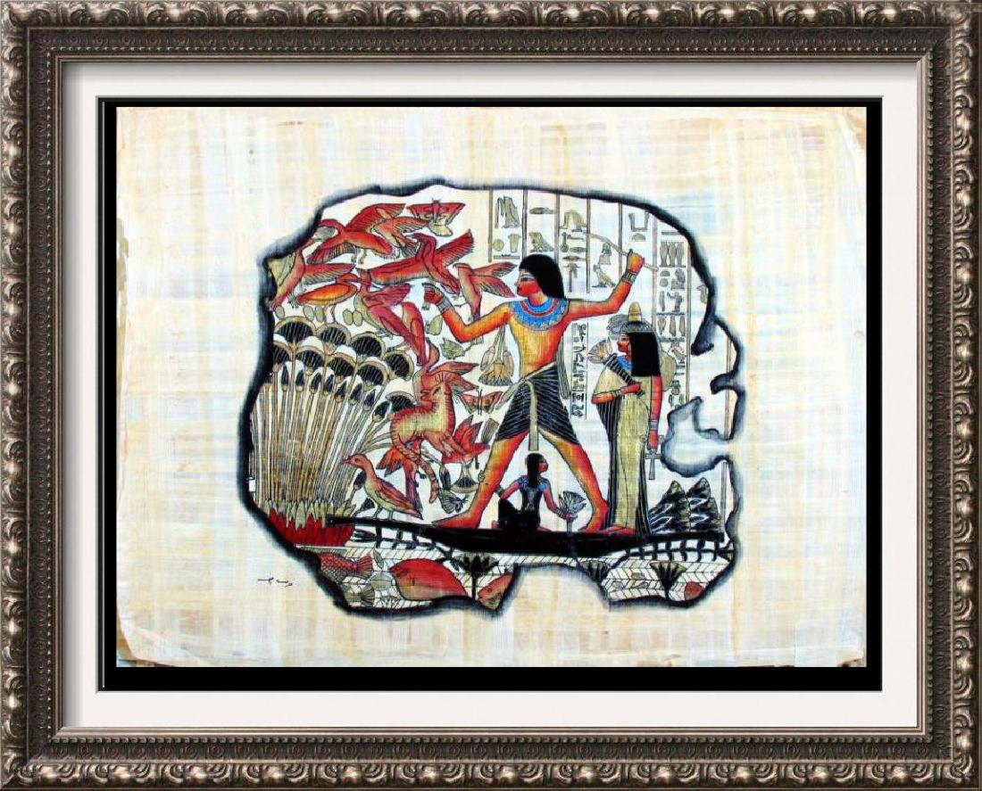 Original Egyptian Art Papyrus Painting Liquidation Sale (1 of 4)