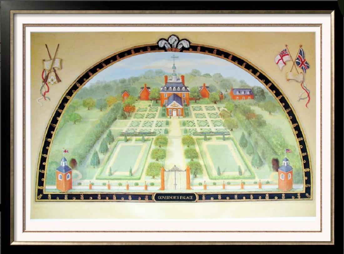 Alexandra Churchill Governor'S Palace Plate Signed 1995 (1 of 1)