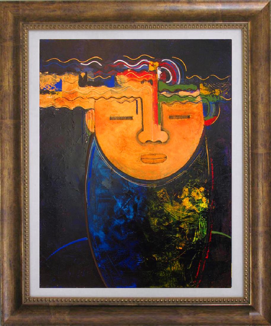 Contemporary Abstract Original Ready To Hang Canvas (1 of 4)