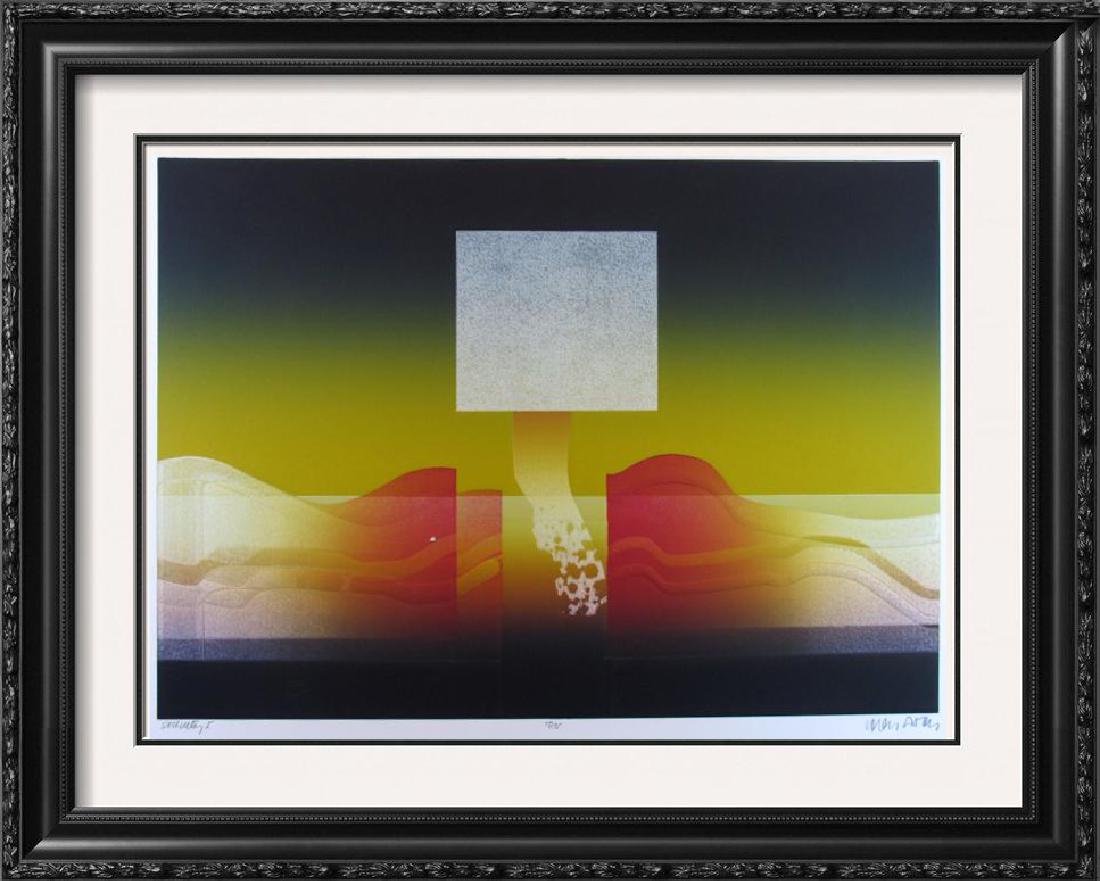 Dramatic Abstract Modern Ltd Ed Signed Serigraph (1 of 3)