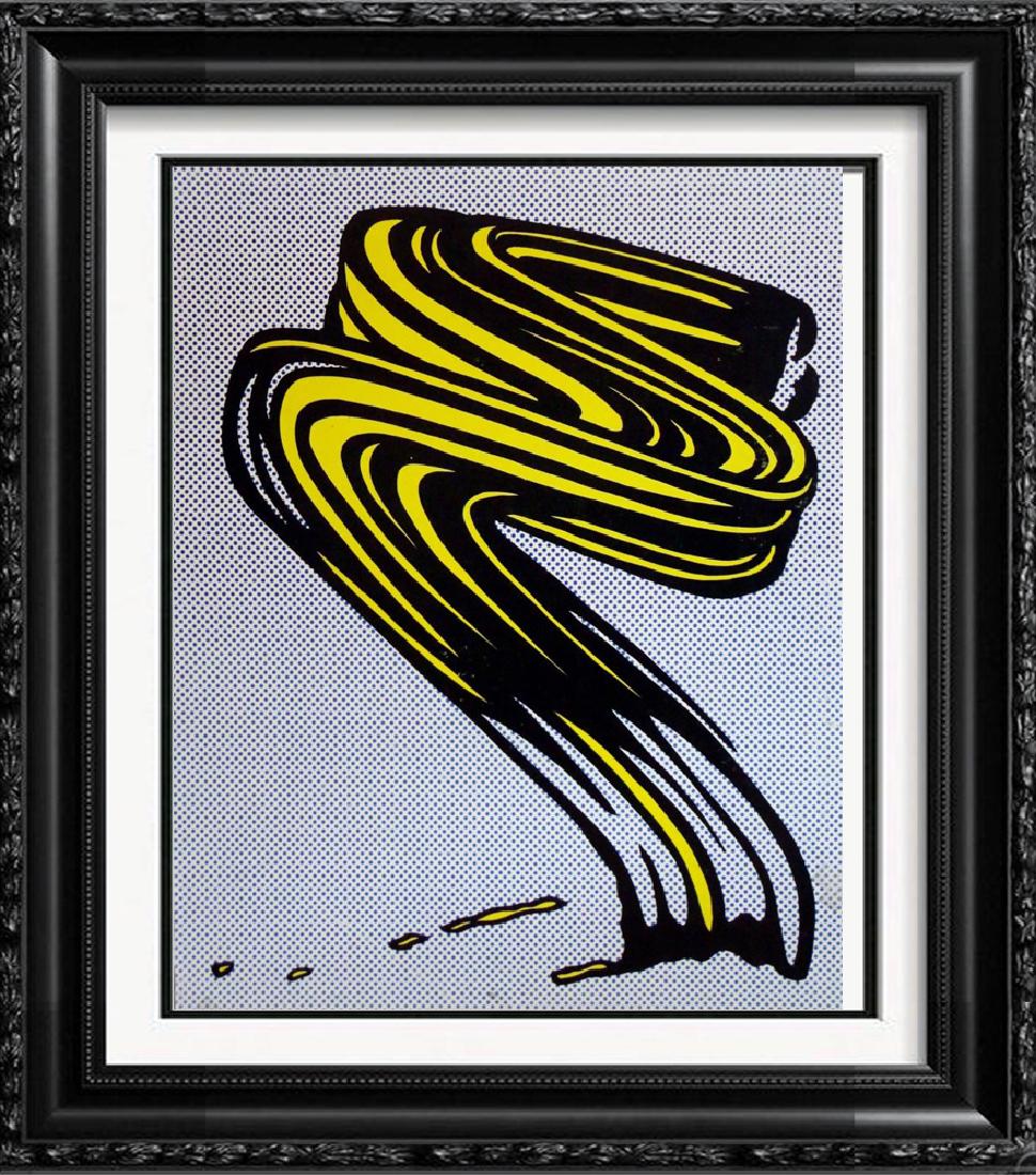 Roy Lichtenstein Brush Strokes Original Lithograph Rare (1 of 2)