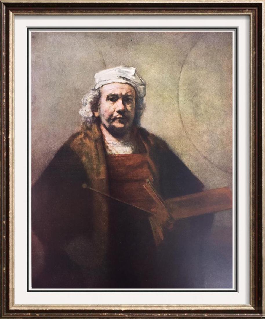 Rembrandt Self-Portrait c.1663 Fine Art Print Signed in (1 of 2)