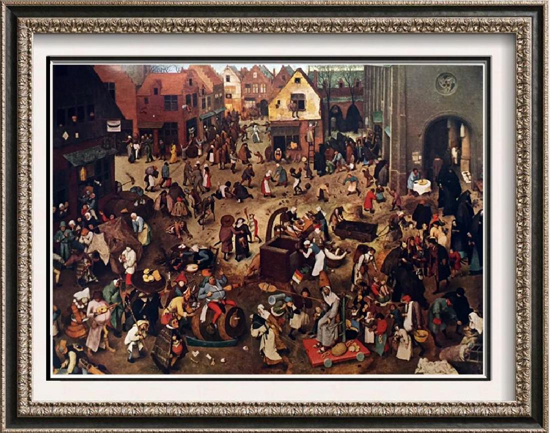 Pieter Bruegel The Battle Between Carnival and Lent (1 of 2)