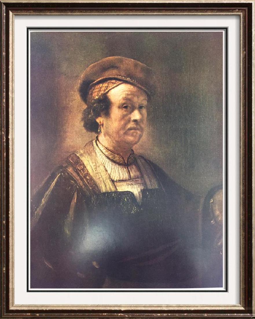 Rembrandt Self-Portrait c.1650 Fine Art Print Signed in (1 of 2)
