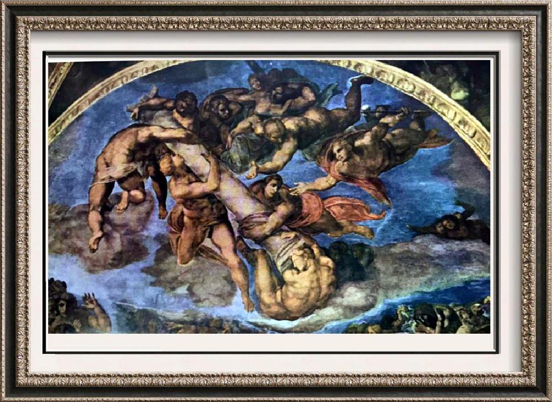 Michelangelo The Last Judgement c. 1536-41 Fine Art (1 of 1)