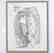 PICASSO PORTRAIT ABSTRACT LINE DRAWING - 2