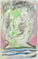 PICASSO PORTRAIT ABSTRACT LINE DRAWING 6.10.64