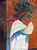 Headdress Native Abstract Texture Gaylord Rare Sale - 5