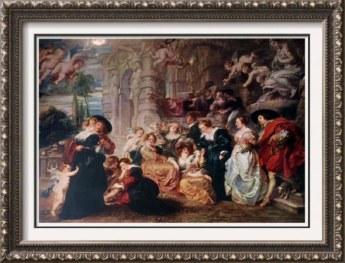 Peter Paul Rubens The Garden of Love c.1632-34 Fine Art (1 of 2)