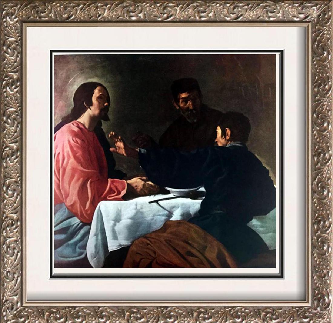 Diego Velazquez Christ and the Pilgrims at Emmaus (1 of 2)