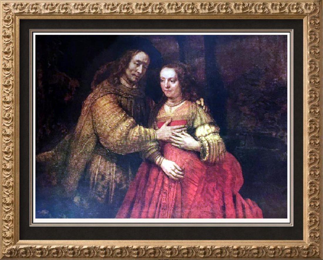 Rembrandt The Bridal Couple c.1666 Fine Art Print (1 of 2)