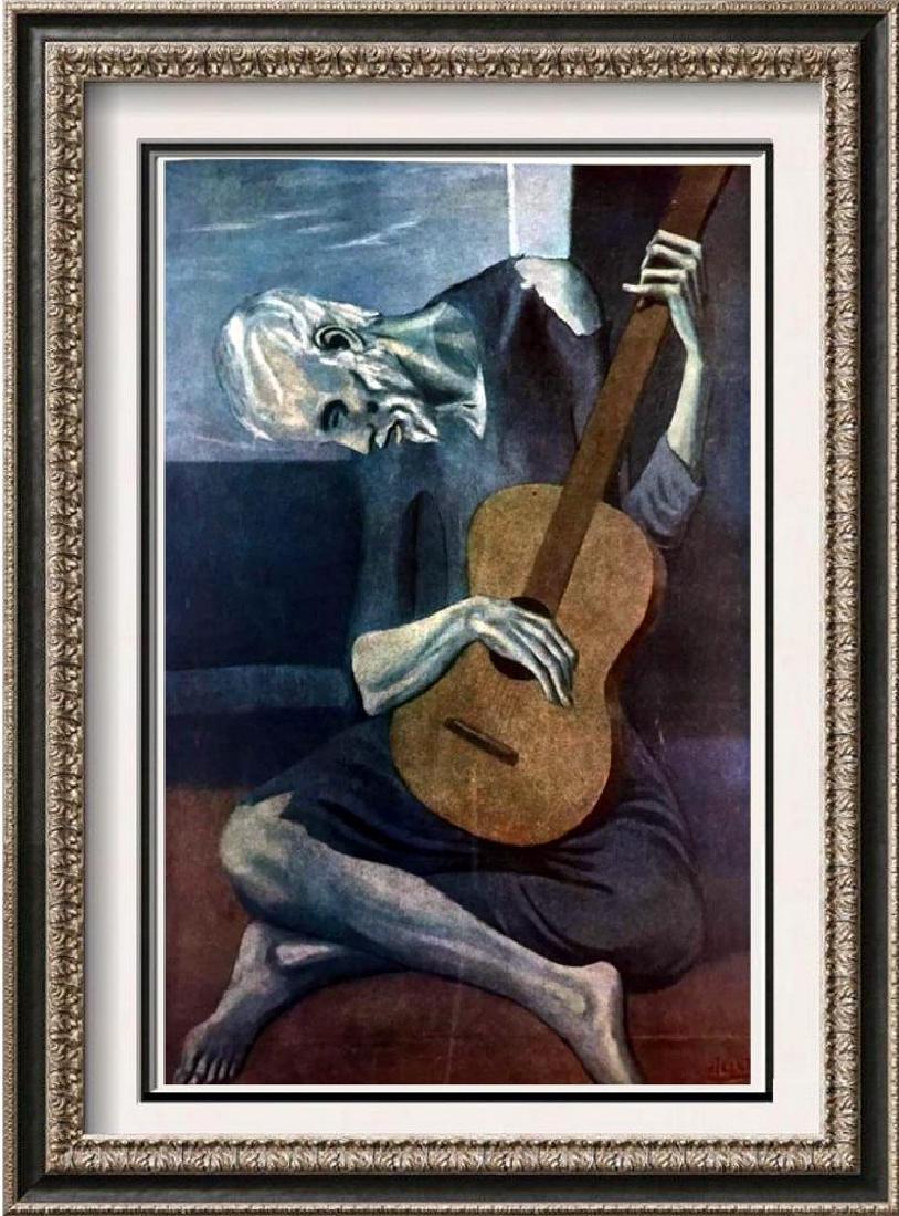 Pablo Picasso The Old Guitarist c.1903 Fine Art Print