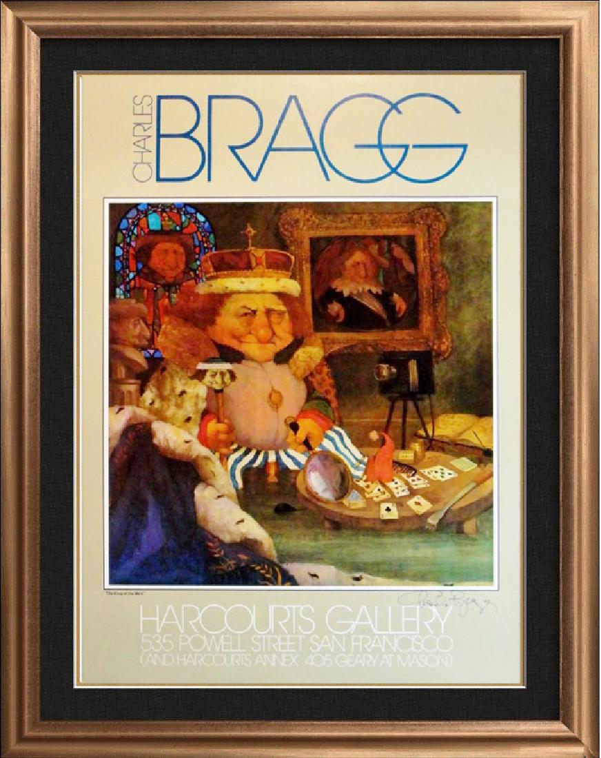 Charles Bragg Rare King Of Mes Litho Sale (1 of 4)