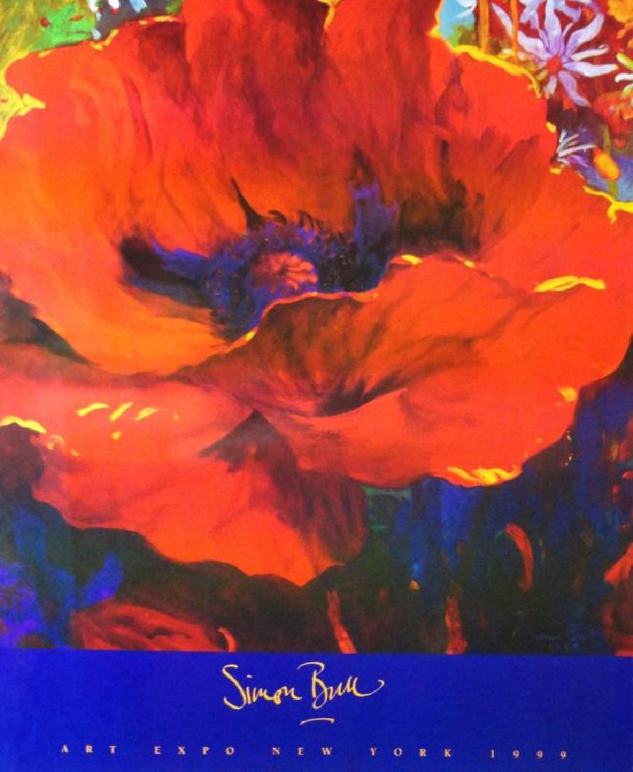 Simon Bull Large Floral Colorful Great Value (1 of 4)