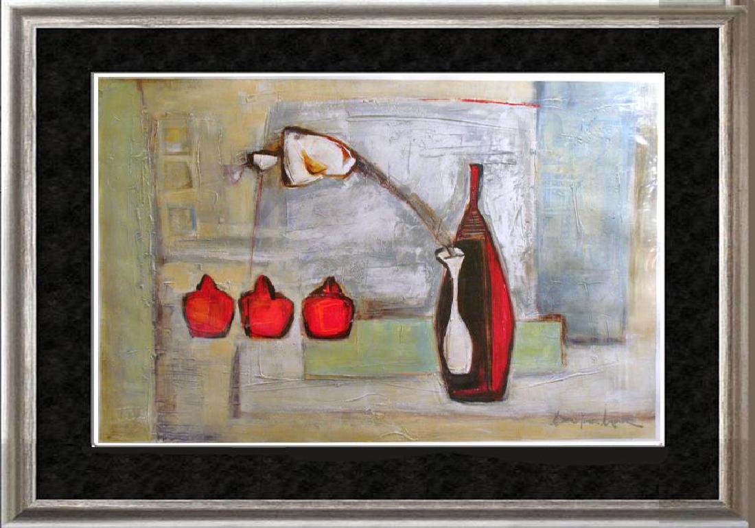 POP Darino Marko Painting Paper Colorful Abstract: Darino Marko | Title of Art: Untitled | Medium: Original Acrylic Painting Hand Signed by the Artist on Paper | Unframed Size: 24 x 38 inches | Offered Unframed | Value: $ 1200 | ArtForSale.com