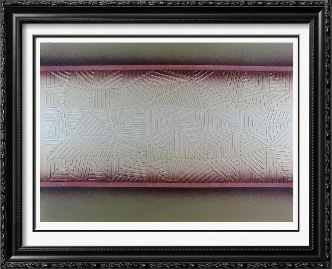 Paul Maxwell Limited Edition Dimensional Art Paper: Paul Maxwell | Title Of Art: Dimensions I | Medium: Limited Edition Dimensional Casting Is A Rare Find! | Edition Size: Ap - Artist'S Proof | Art Size: 29X42 | Framed Size: Unframed | Value: $ 1500